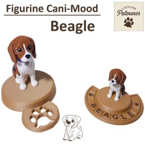Figurine Beagle Personnalisée