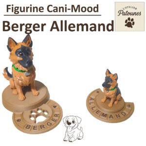 Figurine Berger Allemand personnalisée