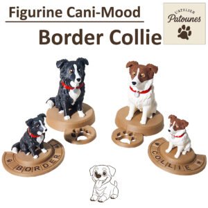 Figurine Border Collie Personnalisée