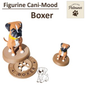 Figurine Boxer Personnalisée