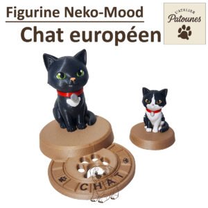 Figurine chat personnalisée