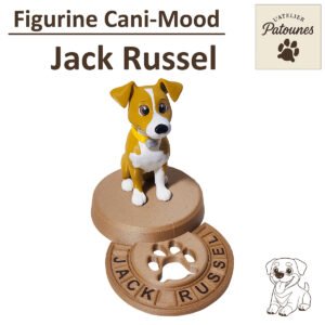 Figurine Jack Russell personnalisée