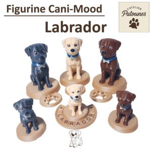 Figurine labrador Personnalisée