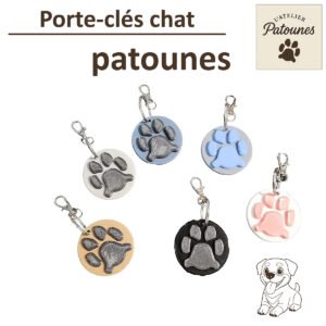 Porte-Clés chat "Patoune"