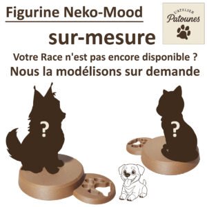 Figurine chat sur-mesure